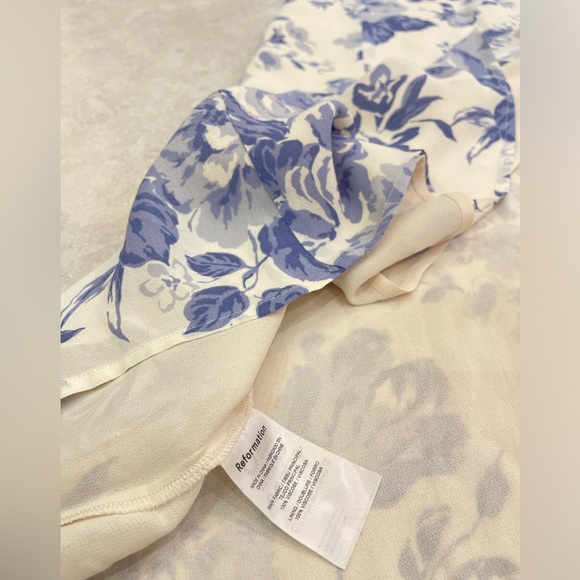 NEW Reformation Twilight Floral Midi Dress in Size 0 - Picture 11 of 16